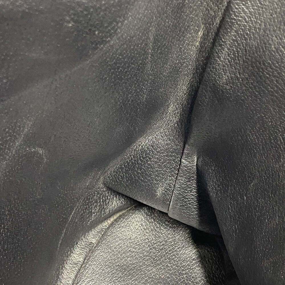 CELINE Circle Logo Macadam Handbag, Black - Picture 10 of 15